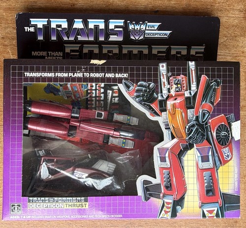 Vintage transformers thrust - transformers,